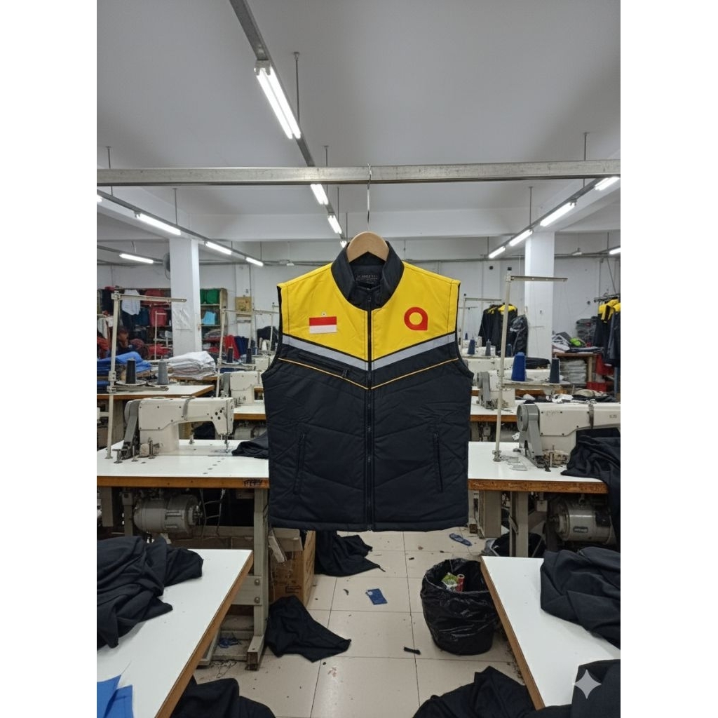 Rompi Motor Maxim Taslan Premium Tebal | Jaket Vest Driver Ojol Anti Angin VEST DRIVER MAXIM | Rompi