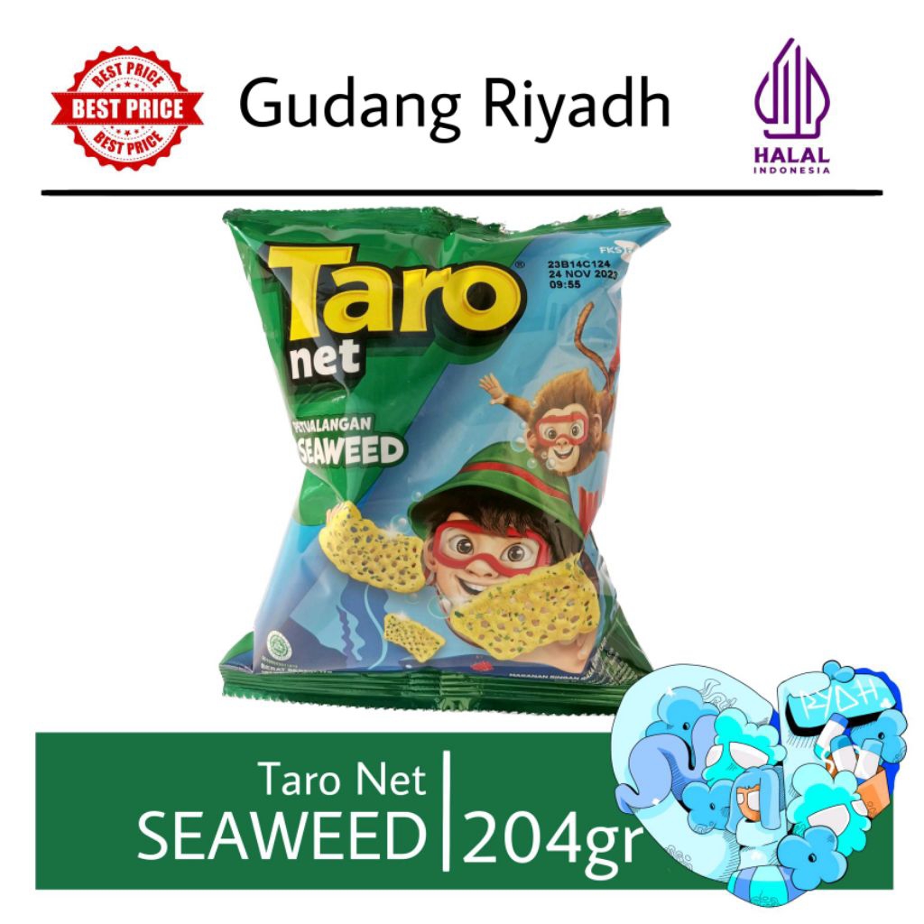Chiki Taro Net 204gr Renceng Aneka Rasa