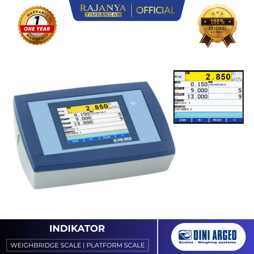 Dini Argeo 3590ET Indikator Timbangan