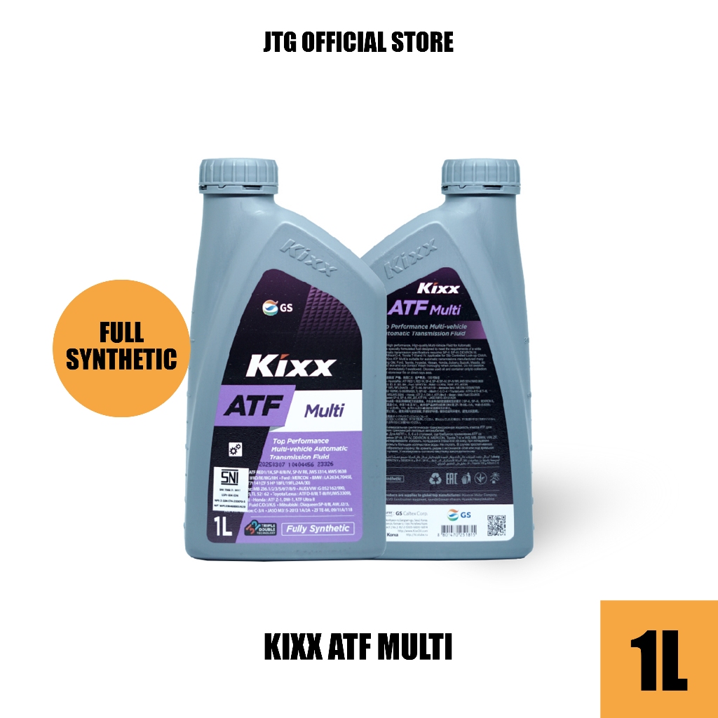 Oli Transmisi Mobil KIXX ATF Multi Full Synthetic - JTG