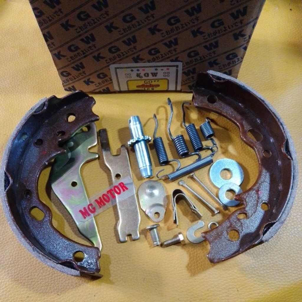 kampas rem tangan+rem tangan nkr71/nkr66