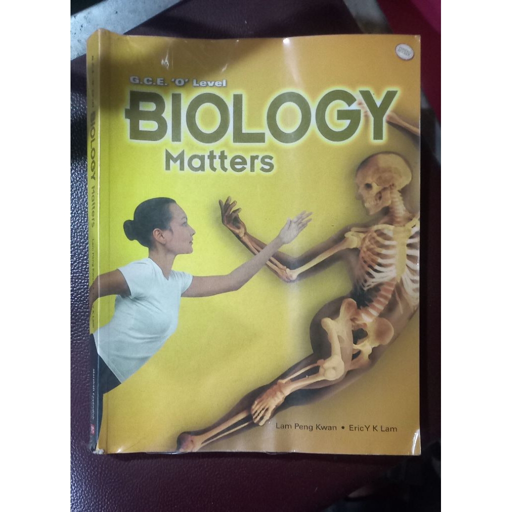 GCE O LEVEL BIOLOGY MATTERS