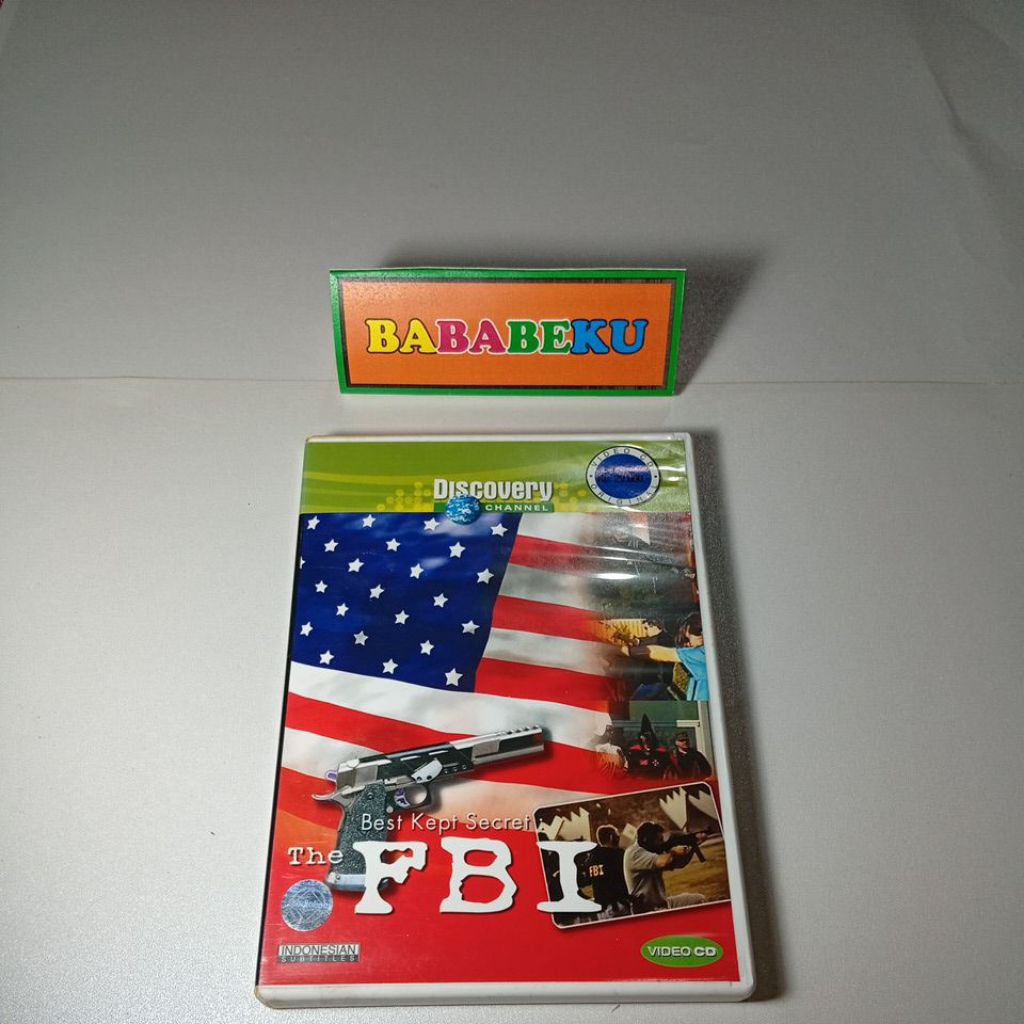 VCD ORIGINAL DISCOVERY CHANNEL BEST KEPT SECRET THE FBI