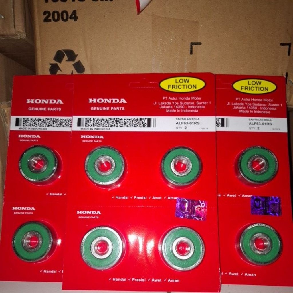 10PCS BEARING 6301 LAHER RODA DEPAN BELAKANG SUPRA FIT 125 GRAND SUPRA SUPRA X125  SUPRA FIT