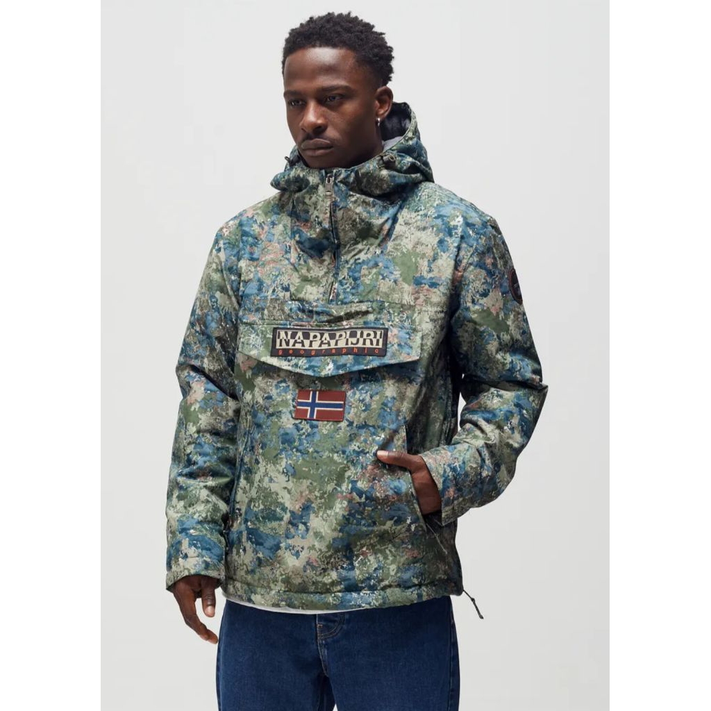 NAPAPIJRI RAINFOREST WINTER CAMO(HAWAIAN CAMO)
