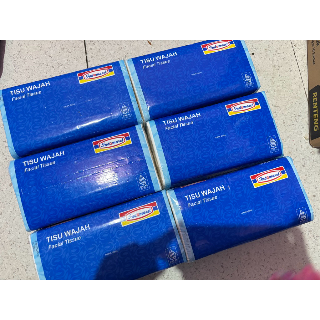 Tisue Indomaret 220 Sheets ( Tisu wajah )