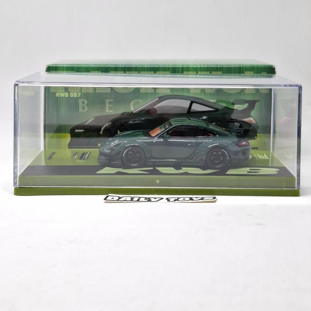 Tarmac Works IDE XII Porsche RWB 997 The Bakajin Tsubasa Unsealed Diecast