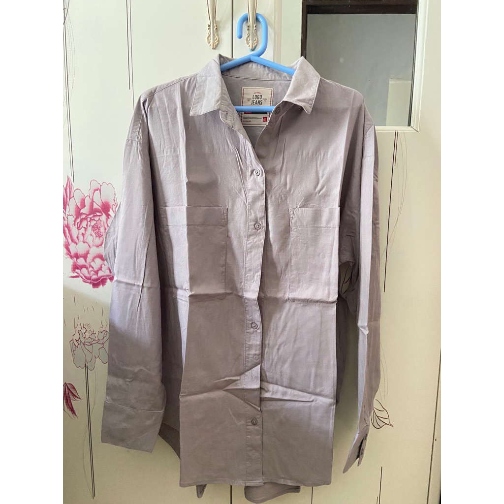 PRELOVED kemeja logo jeans