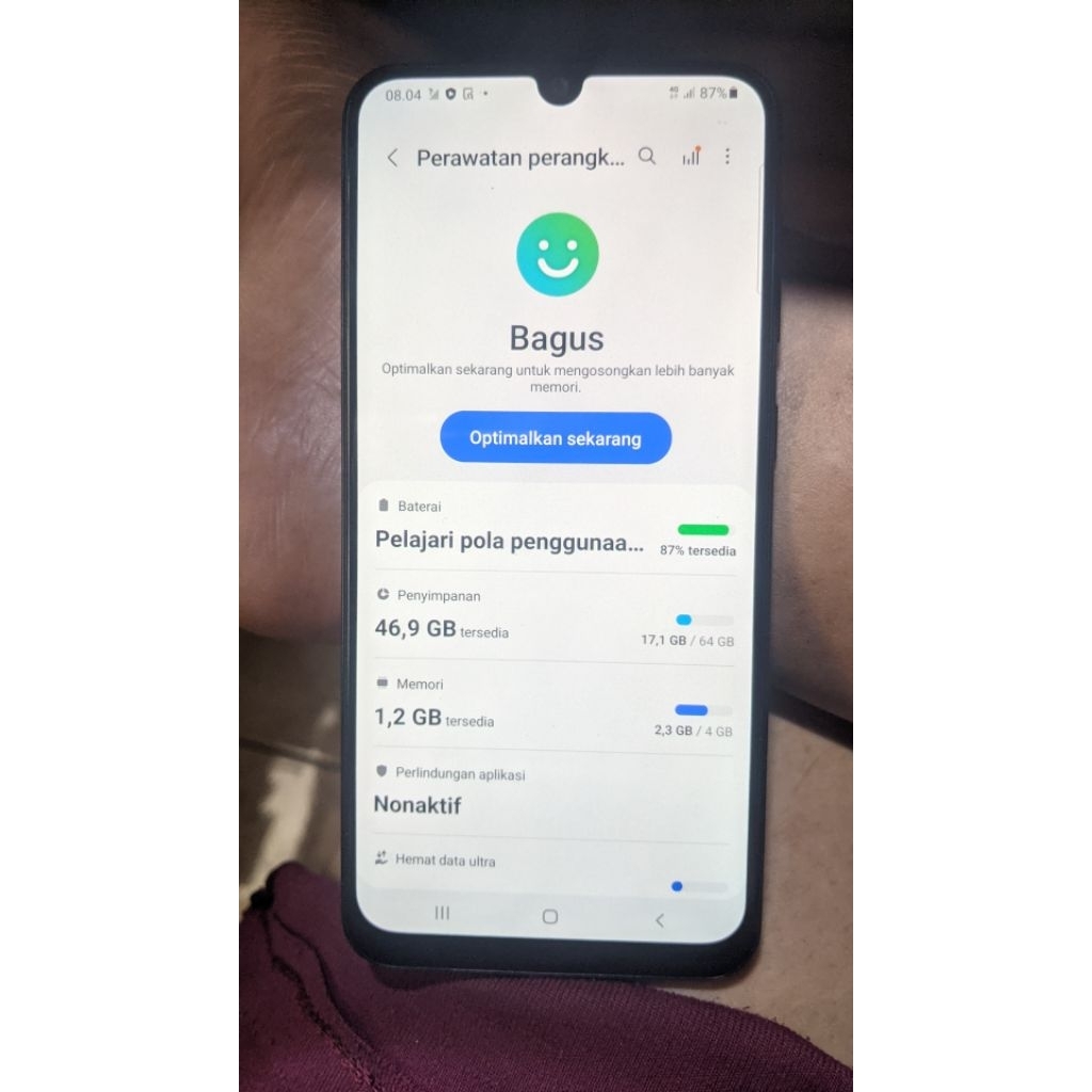 Lcd original copotan samsung a50s amoled