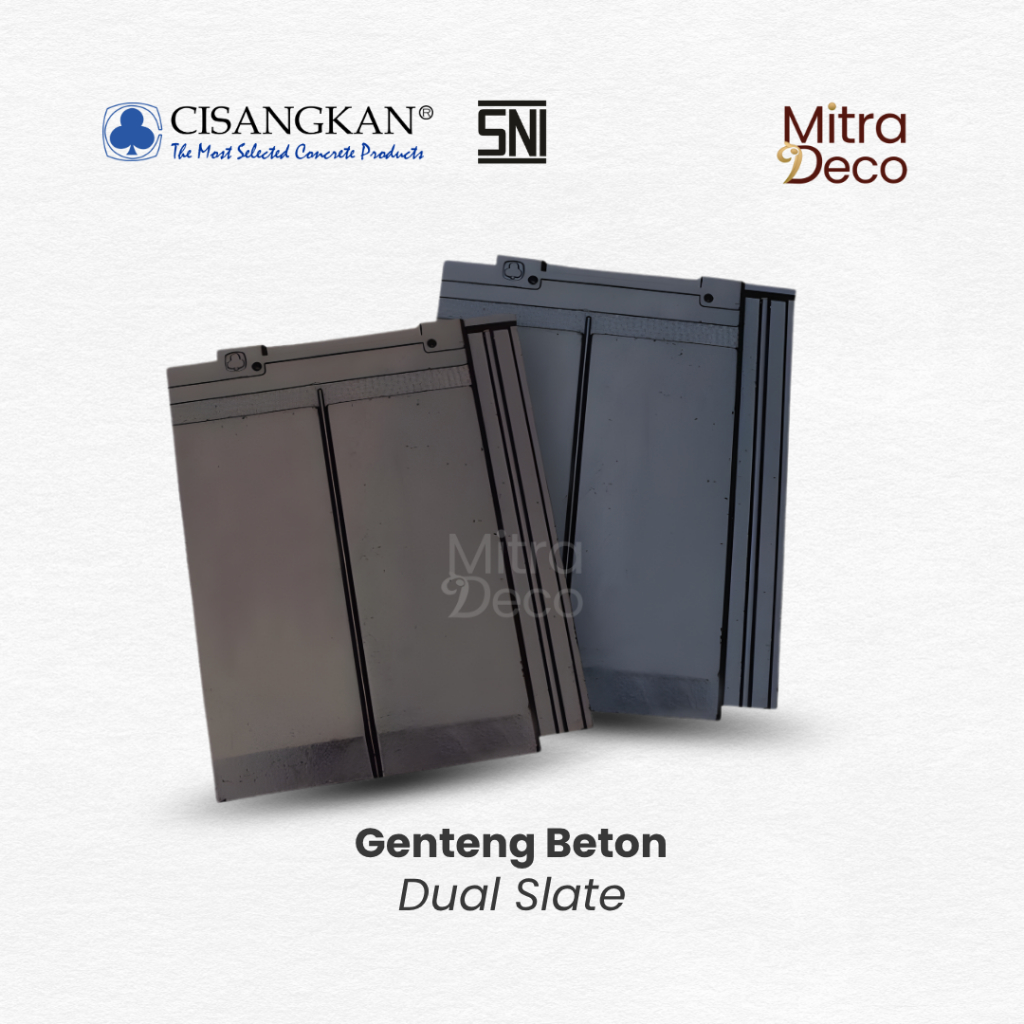CISANGKAN Genteng Beton Dua Slate