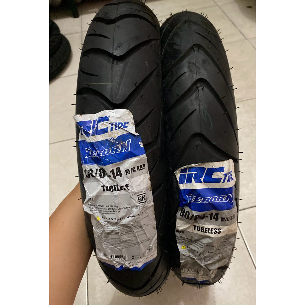 BAN LUAR IRC REBORN TUBELESS VARIO 125 NEW VARIO 150 90 80 - 14 100 80 - 14