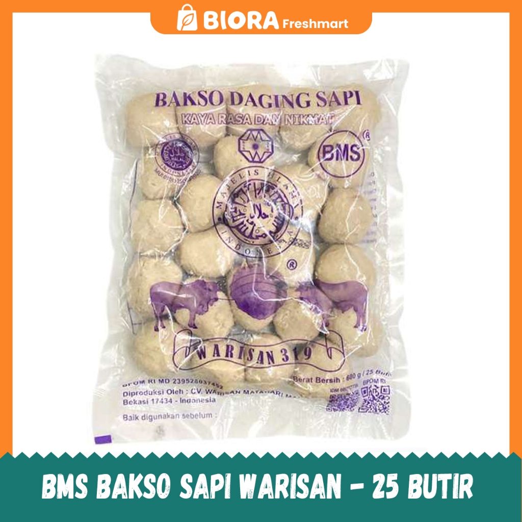 BMS Bakso Sapi Warisan - 25 Butir