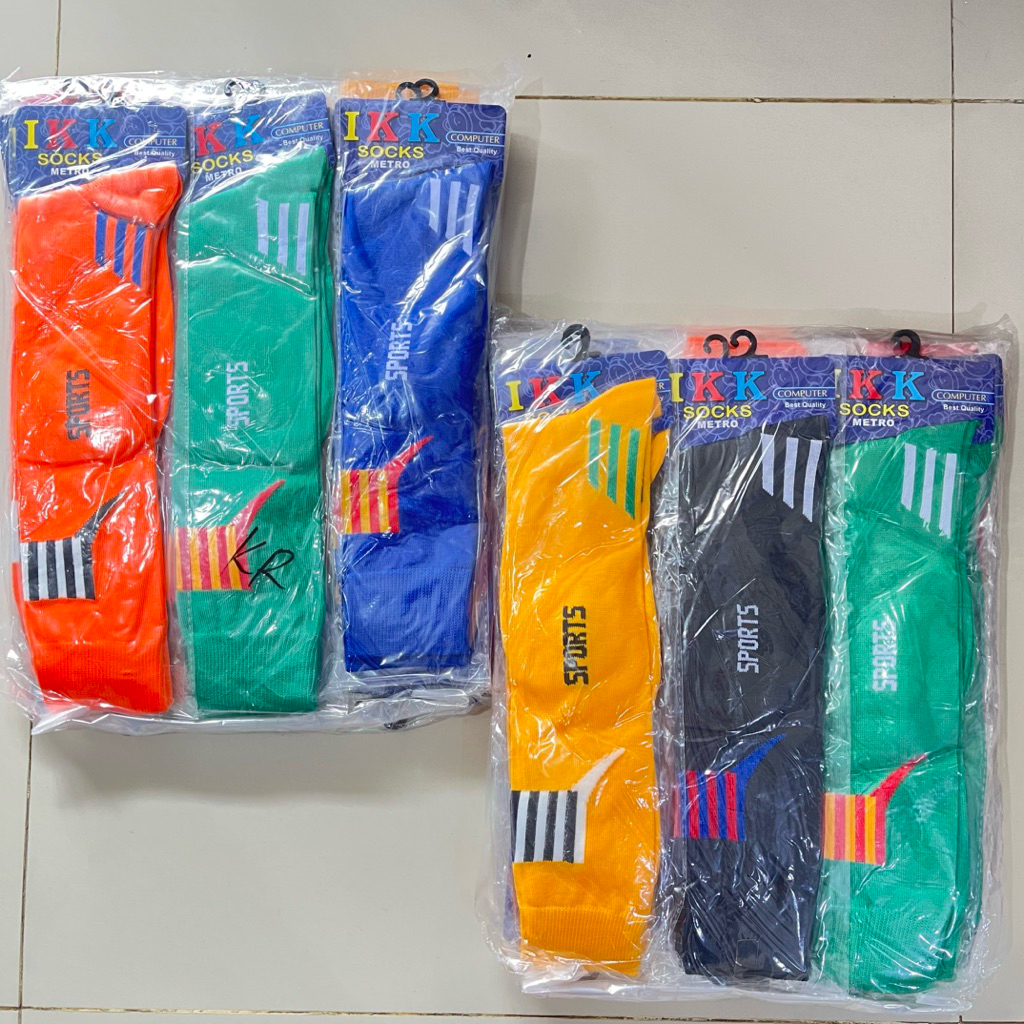 (GROSIR 12PC ) KAOSKAKI IKK BOLA DEWASA/ Kaos Kaki Bola Tebal / Grosir Kaos Kaki Bola Murah