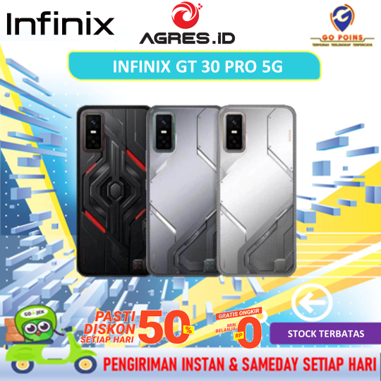 HANDPHONE INFINIX GT 30 PRO 5G 8GB 256GB GARANSI RESMI