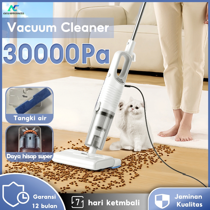 TIXX Vacuum Cleaner 30000PA 9 IN 1 - Penyedot Debu & Pel 2-in-1