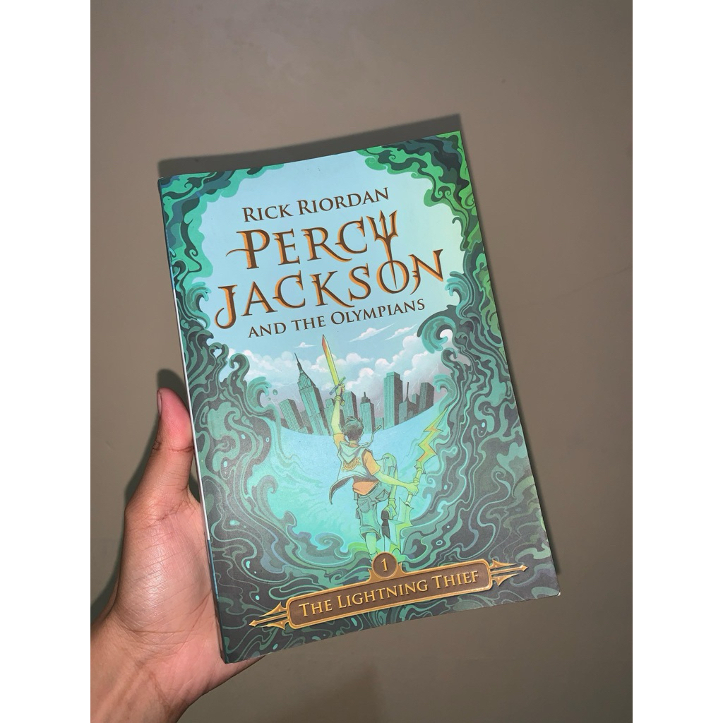 preloved percy jackson 1 bahasa Indonesia original