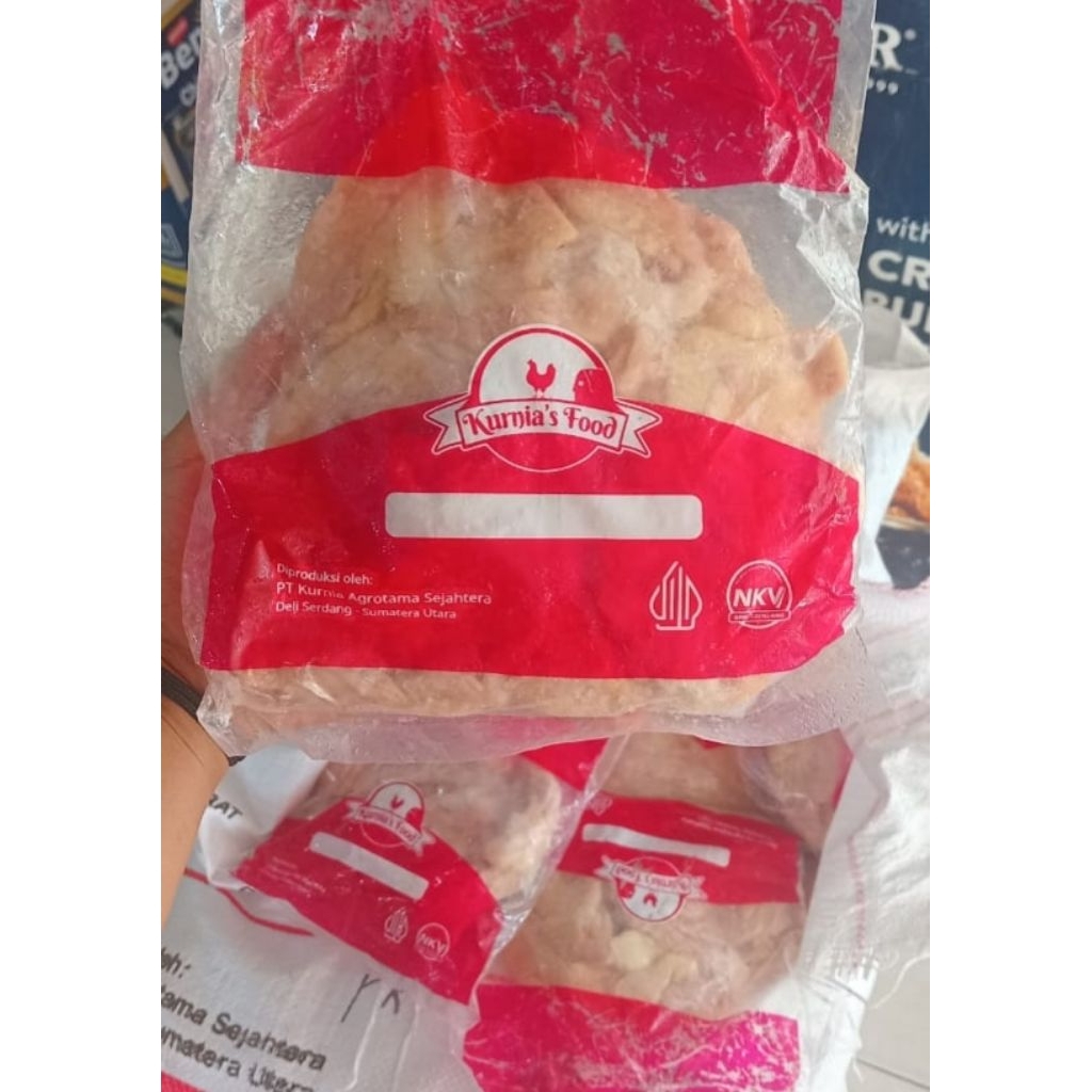 Kulit Ayam Frozen Mentah +-500gr