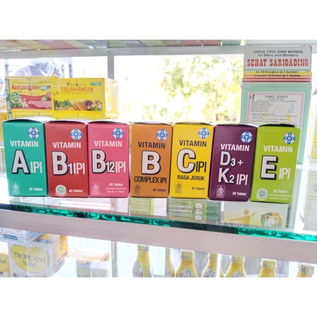 vitamin ipi lengkap A B C D E