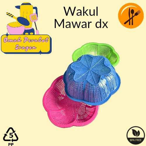 WAKUL MAWAR DX - BESEK NASI HAJATAN - CETING/MARANG NASI KENDURI BAHAN PLASTIK