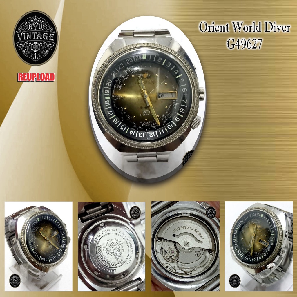Orient World Diver GA9627