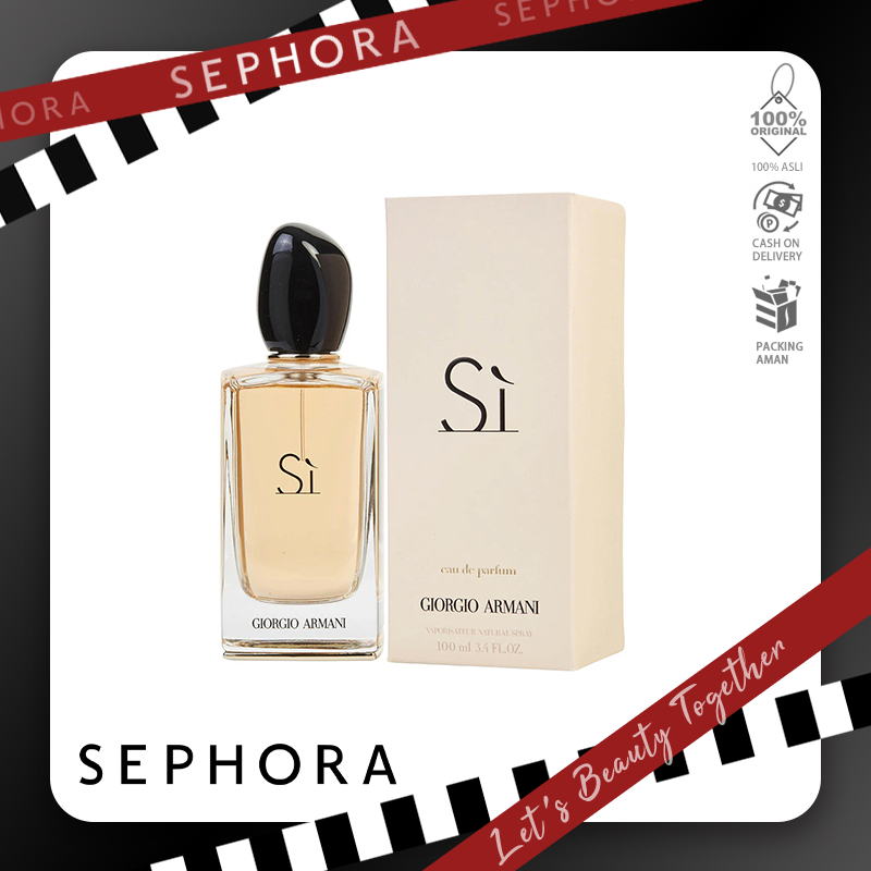 <100% Original>Giorgio Armani Si Eau De Parfum Giorgio Armani Si Intense 100ML