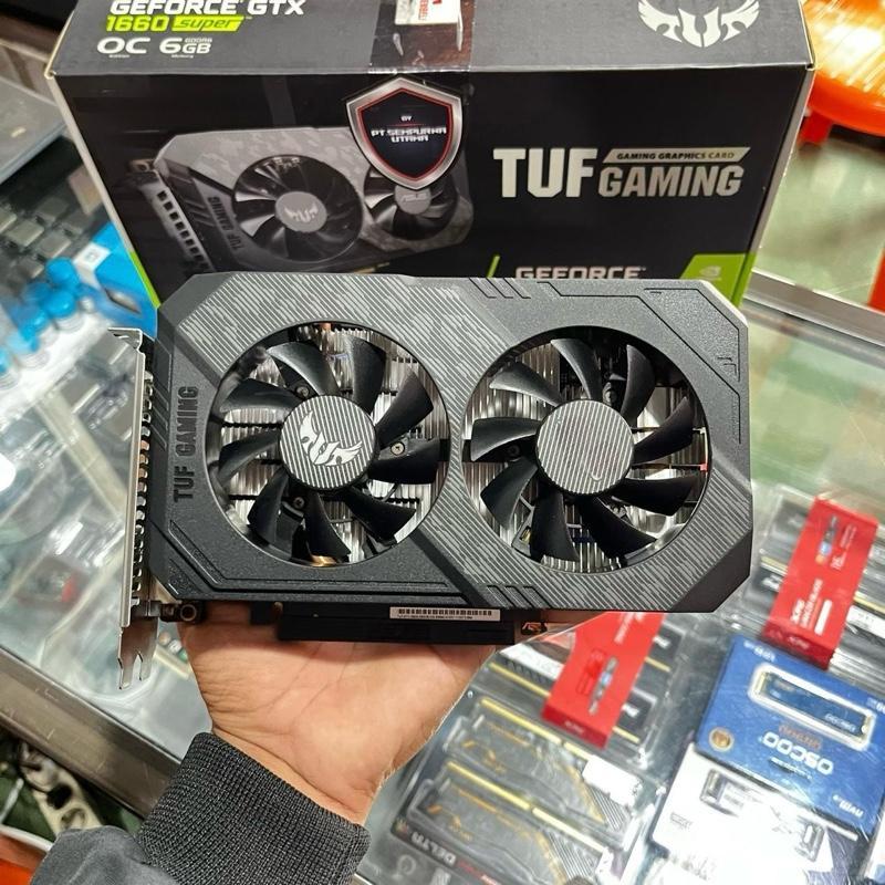 VGA ASUS TUF GTX 1660 SUPER O6G GAMING 6GB DDR6 192BIT