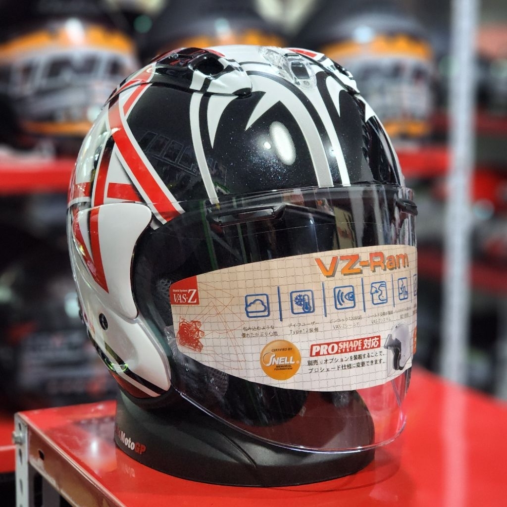 Helm Vz ram nakano star vzram nakano no tsr ram4 ram5 paket ganteng