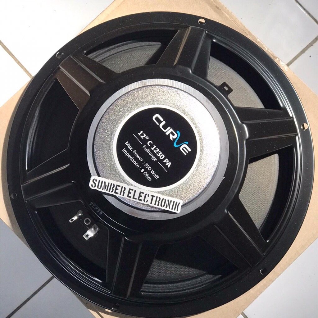 Speaker 12 Inch Curve Fullrange, Cannon Fullrange