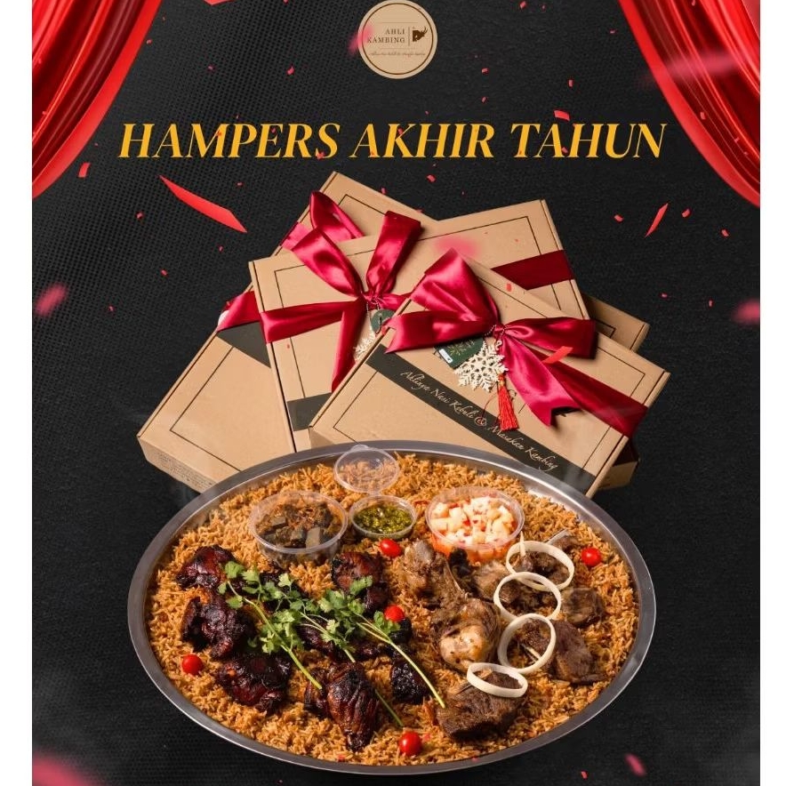 Hampers Akhir Tahun Nasi Kebuli/Mandhi Kambing Goreng Tampah Spesial