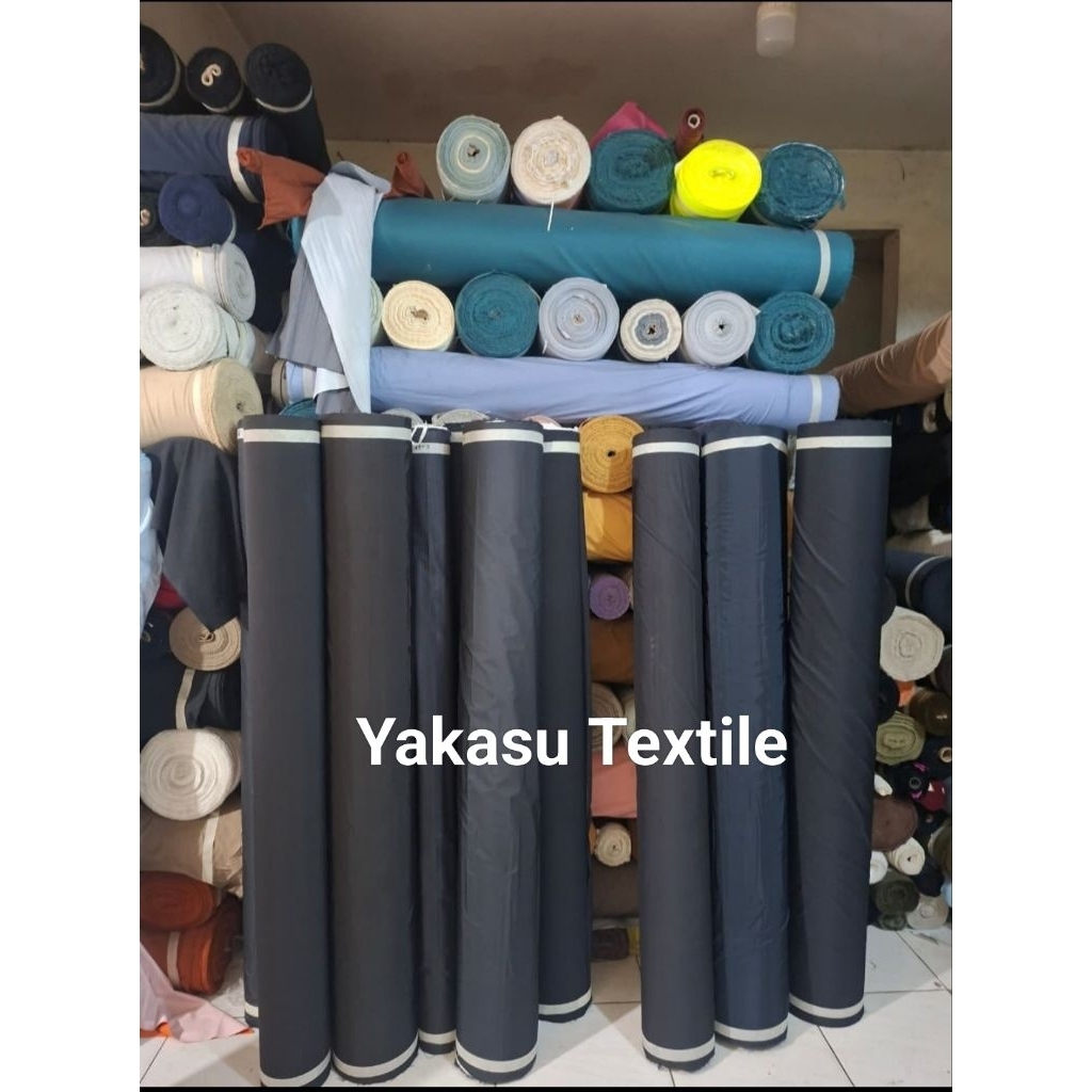 Bahan Kain Taslan Koting Balon 100% Waterproof