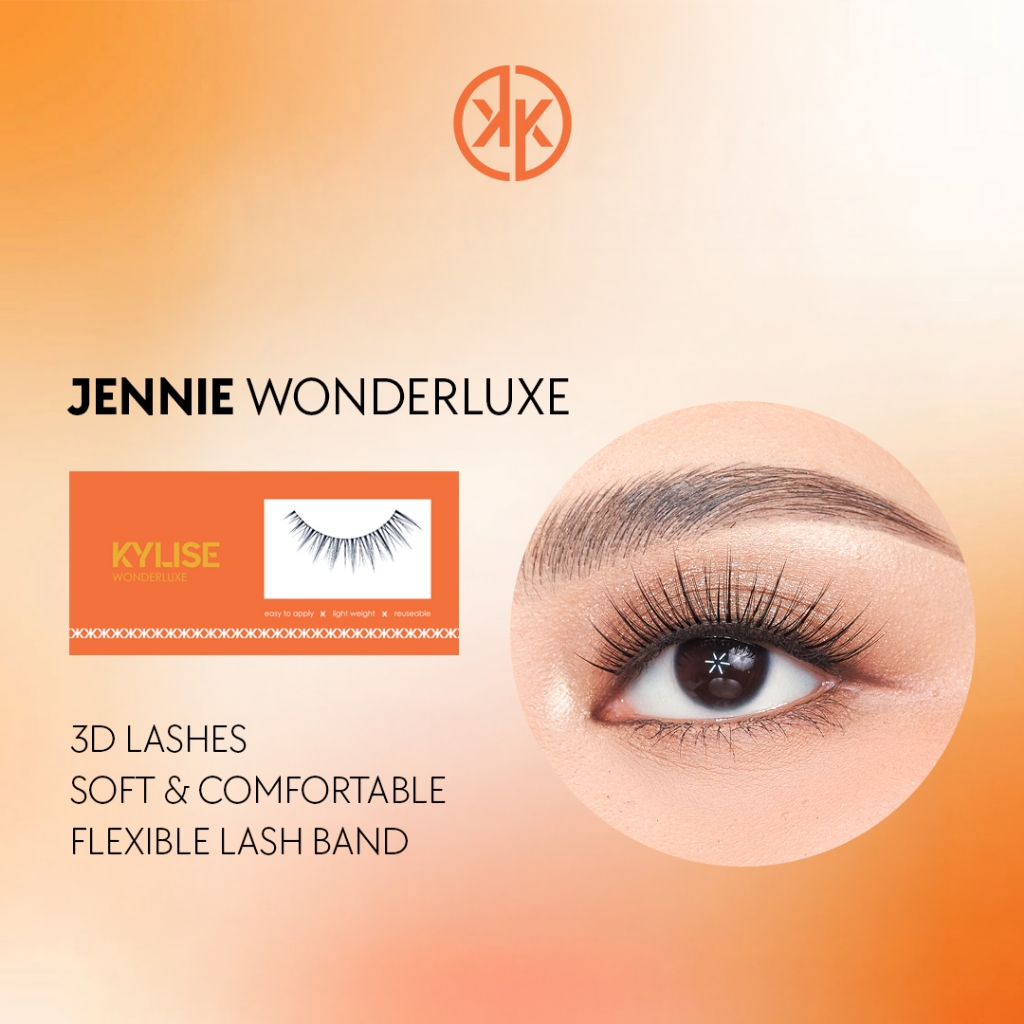 KYLISE - Jennie Wonderluxe  / Bulu Mata Palsu / Bulu Mata Atas / Bulu Mata Wedding / Bulu Mata Thail