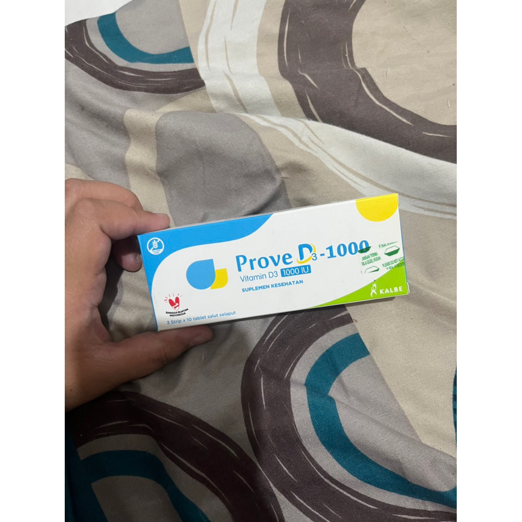 VITAMIN D3 PROVE 1000IU (TERMURAH)