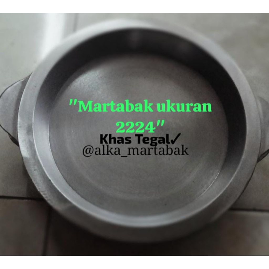 LOYANG MARTABAK MANIS UKURAN 22 24 JAMIN NGGA LENGKET KHAS TEGAL