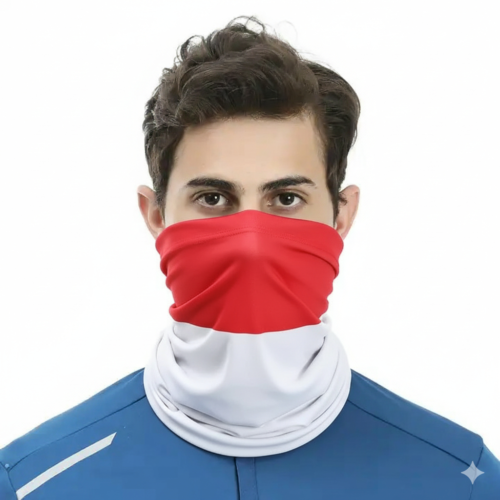 Masker Sepeda Masker Motor Bandana Syal Penutup Leher Tangan Kepala Serba Guna