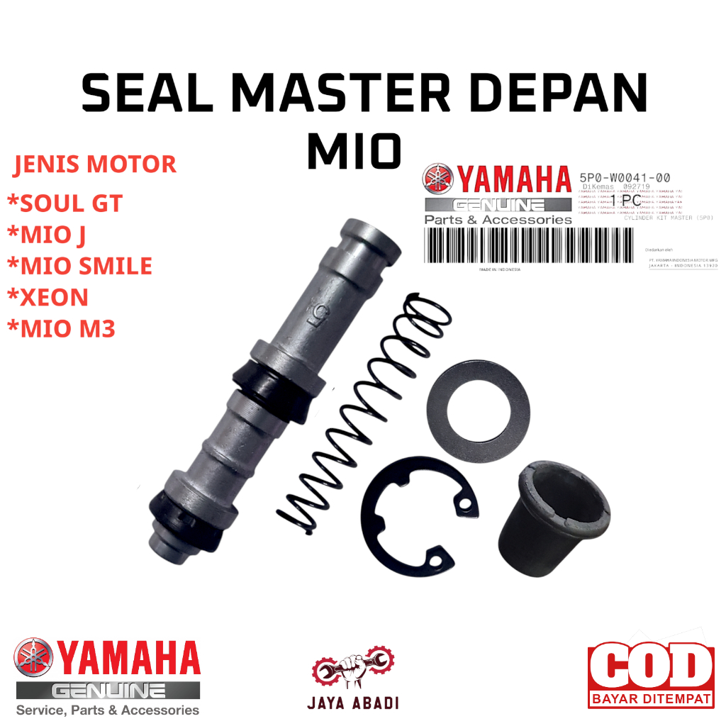 SEAL MASTER REM DEPAN MIO SMILE MIO J SOUL GT