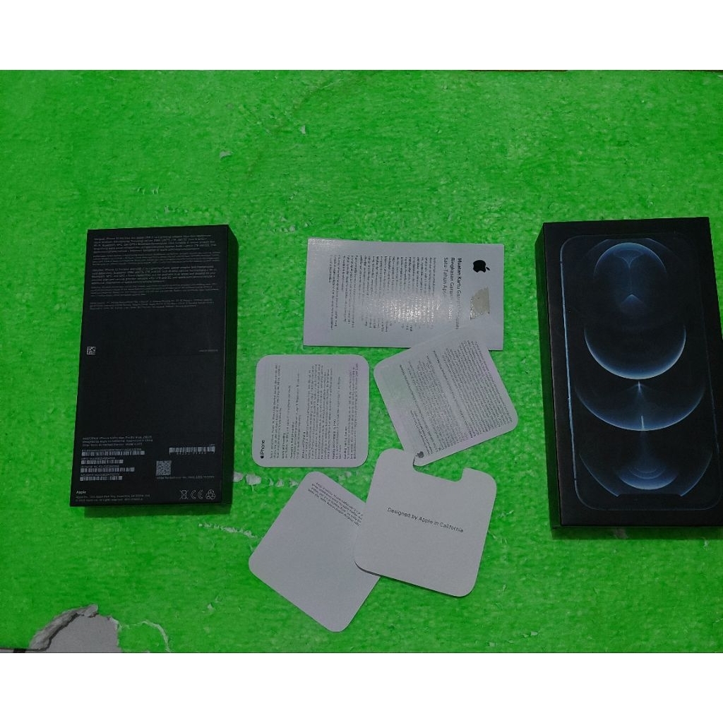 DUS BOX IPHONE 12 PRO MAX PACIFIC BLUE ORI COPOTAN IBOX