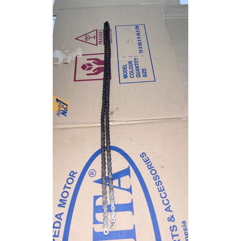 rante rantai 428 h original motor Vixion ,CBR , gl pro, Verza ,R15