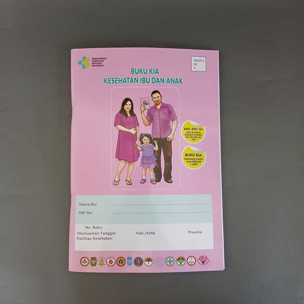 Buku KIA 2023 - Buku Kesehatan Ibu Dan Anak - Buku Keshatan KIA