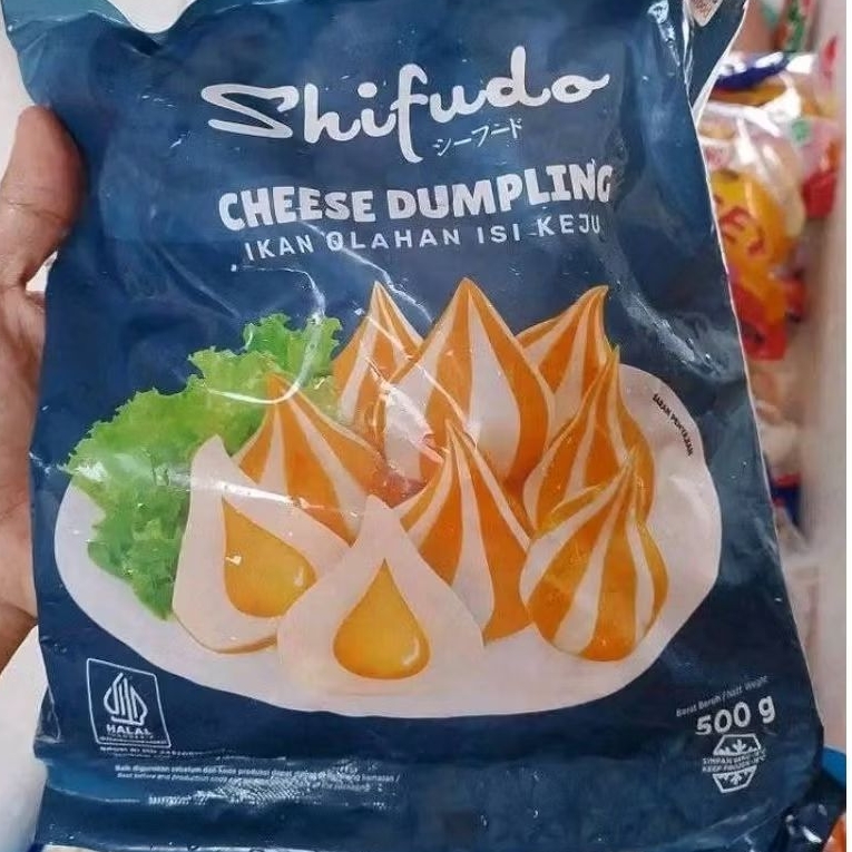 dumpling keju shifudo 500 gram/shifudo dumpling keju