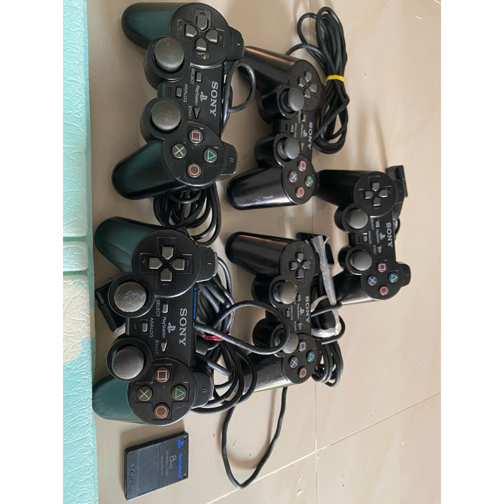 Stik Ps2  Original Mesin 5 Pcs + memori Ps2