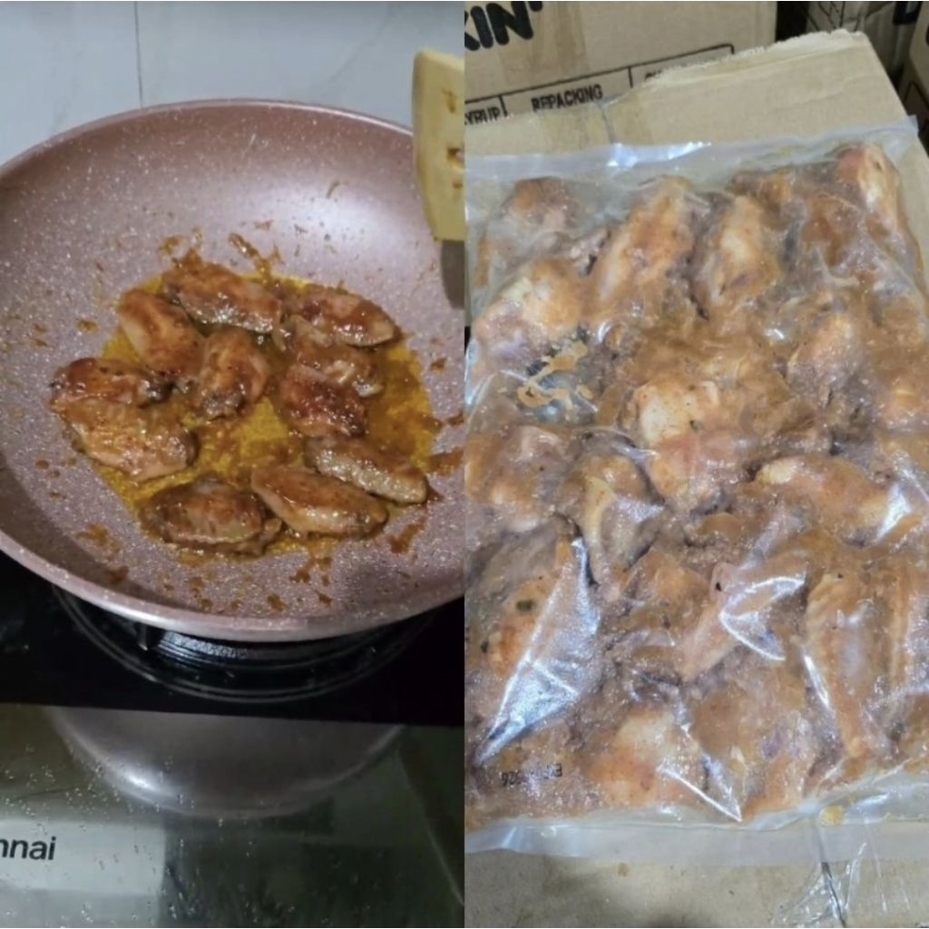 spicy wing chiken wing ala phd / pizza h*t enak 1 kg mantap