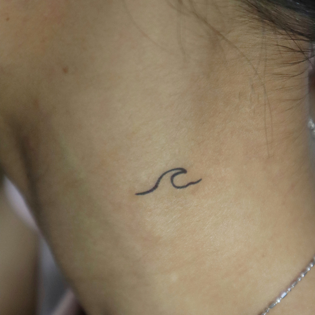 [PRODUK LOKAL] MINI WAVE TEMPORARY TATTOO | TATO TEMPORER MINI WAVE | TATO OMBAK MINI | TATO TEMPORE