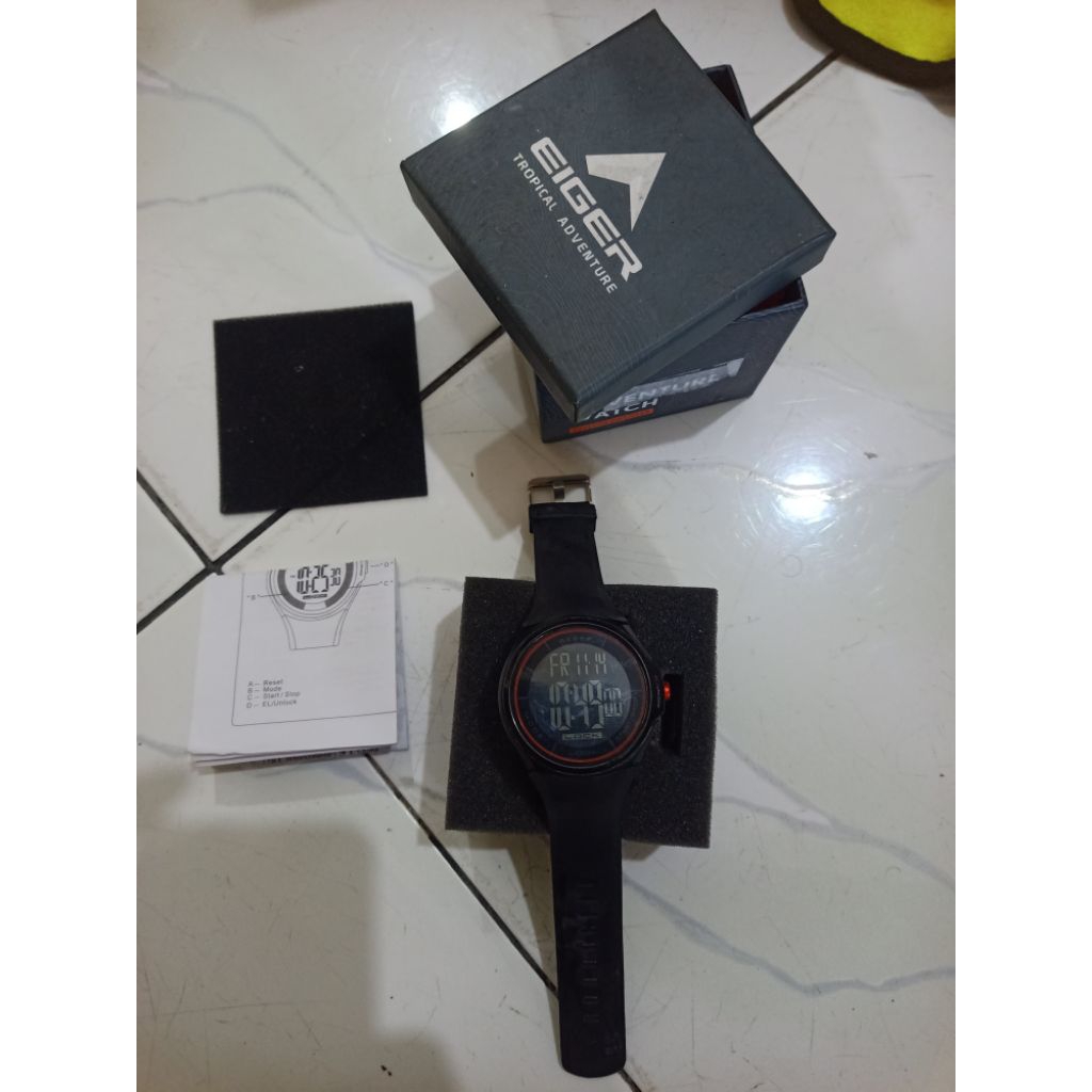 Jam Tangan Sport Eiger Layar Sentuh