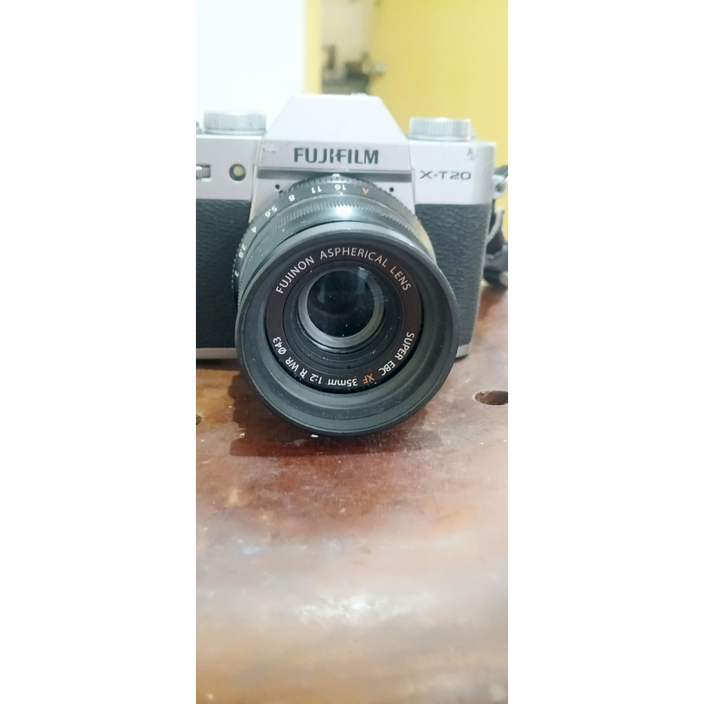 Fujifilm XT20 + lensa fujinon xf 35 mm