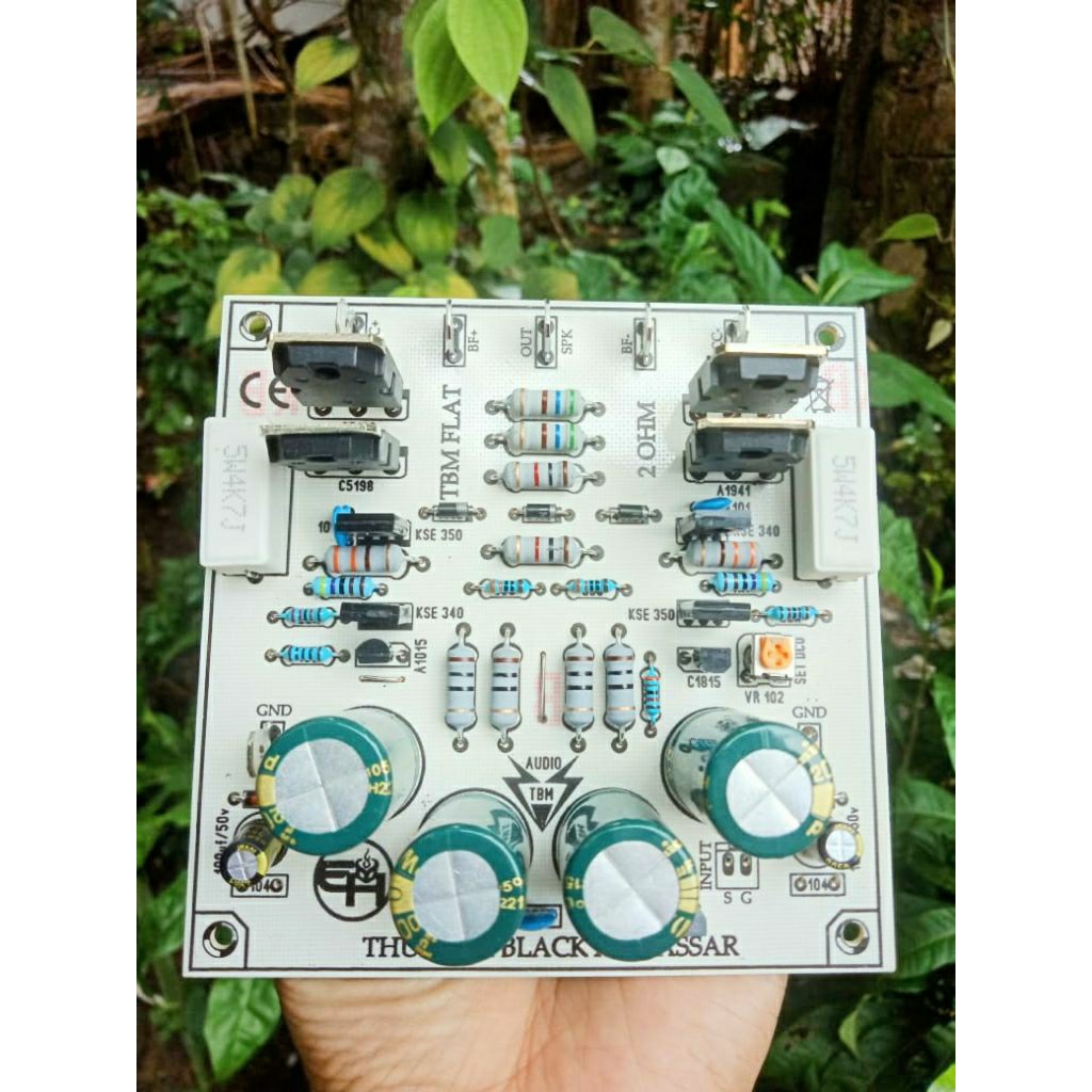 Driver TBM 2ohm Flat Low Mid Tebal