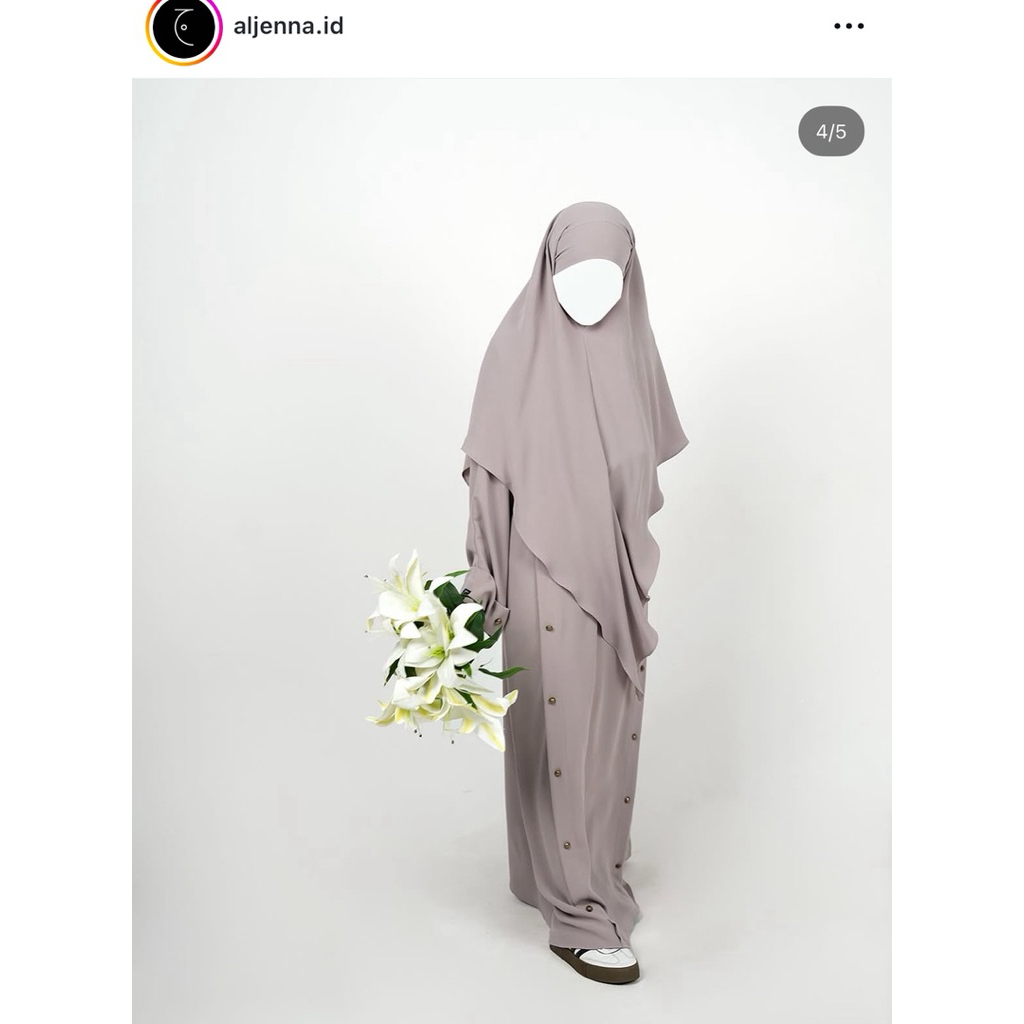 Preloved Aljenna Lanna Abaya