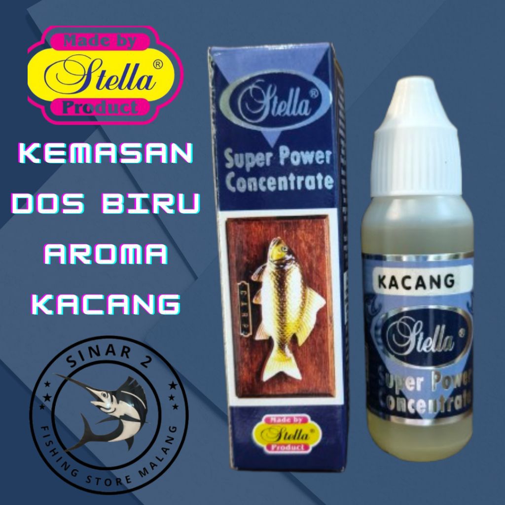 Essen Stella Dos Biru Aroma Kacang 30 ml Premium