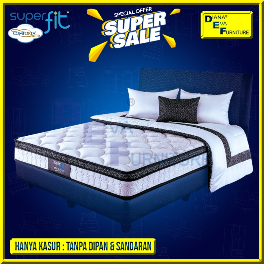 Comforta SuperFit Neo Silver Kasur Springbed