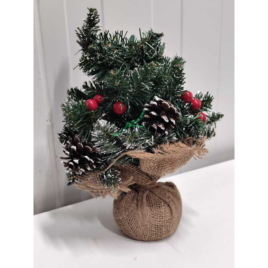 Pohon Natal Kecil untuk di Meja Dekorasi / Aksesoris Natal