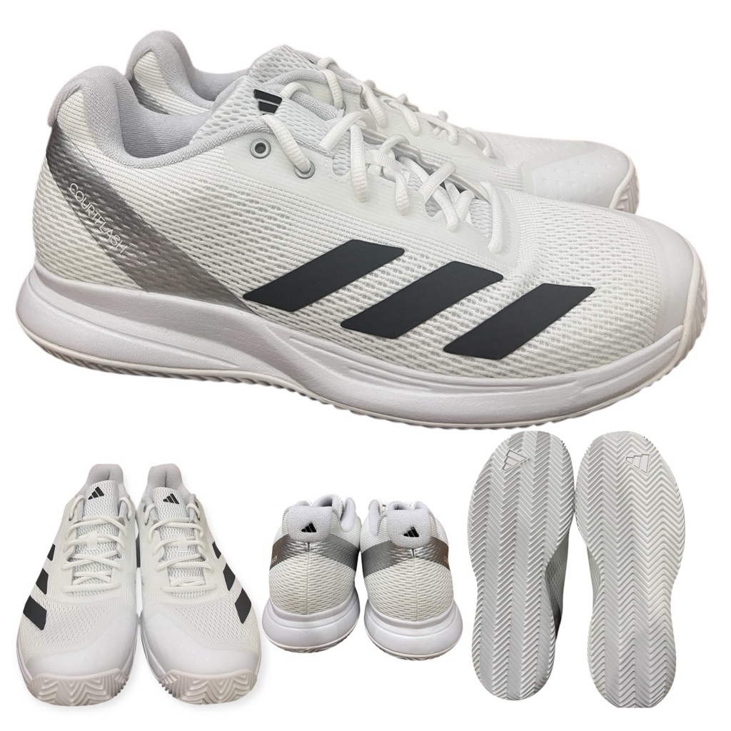 Sepatu Adidas Tennis COURTFLASH SPEED 2 / White Black